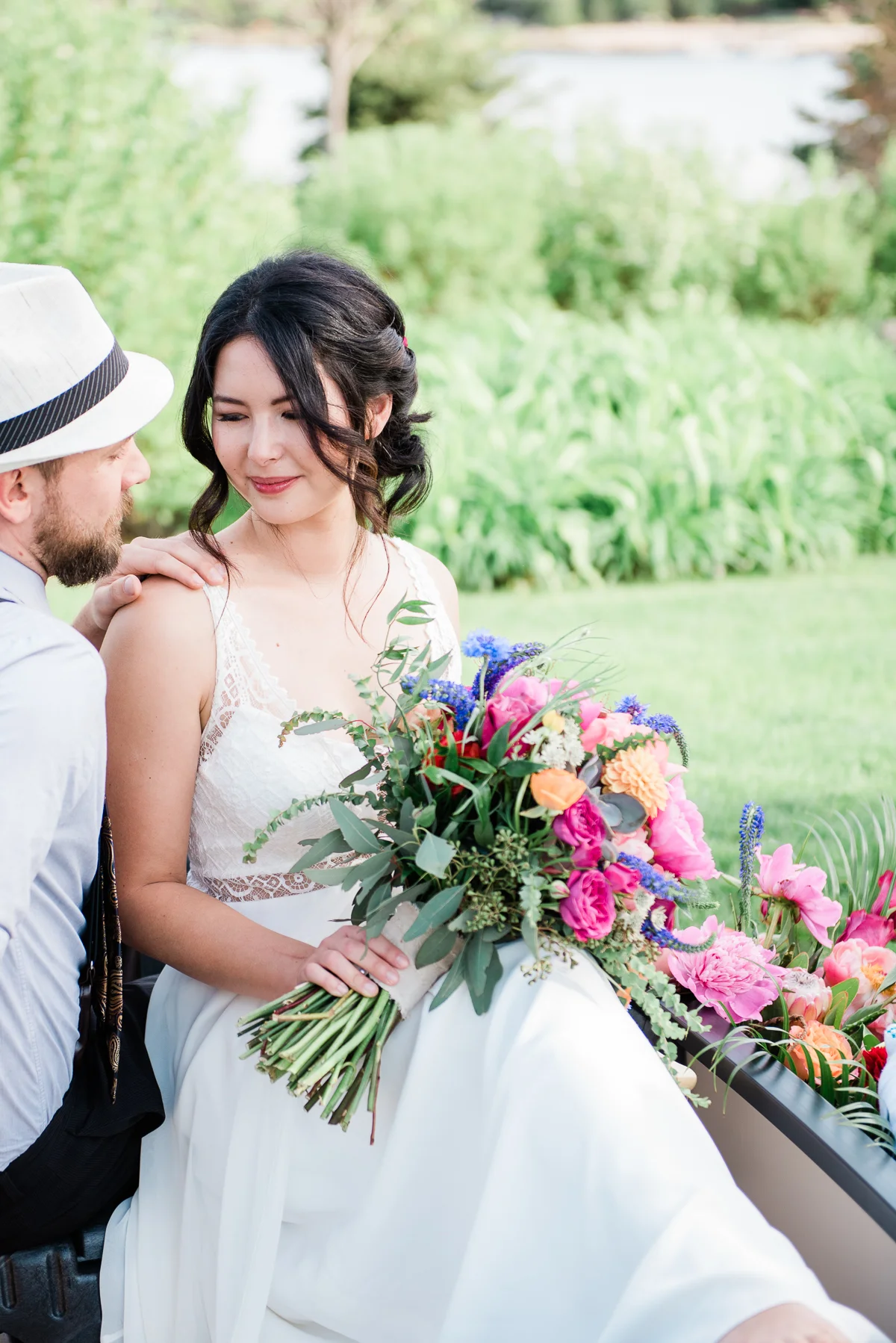 Colorado Boho Beach Elopement