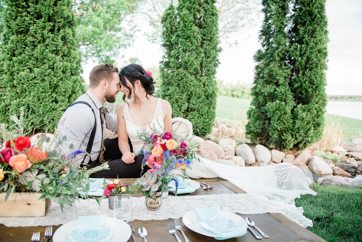Colorado Boho Beach Elopement