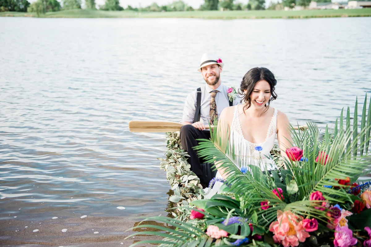 Colorado Boho Beach Elopement
