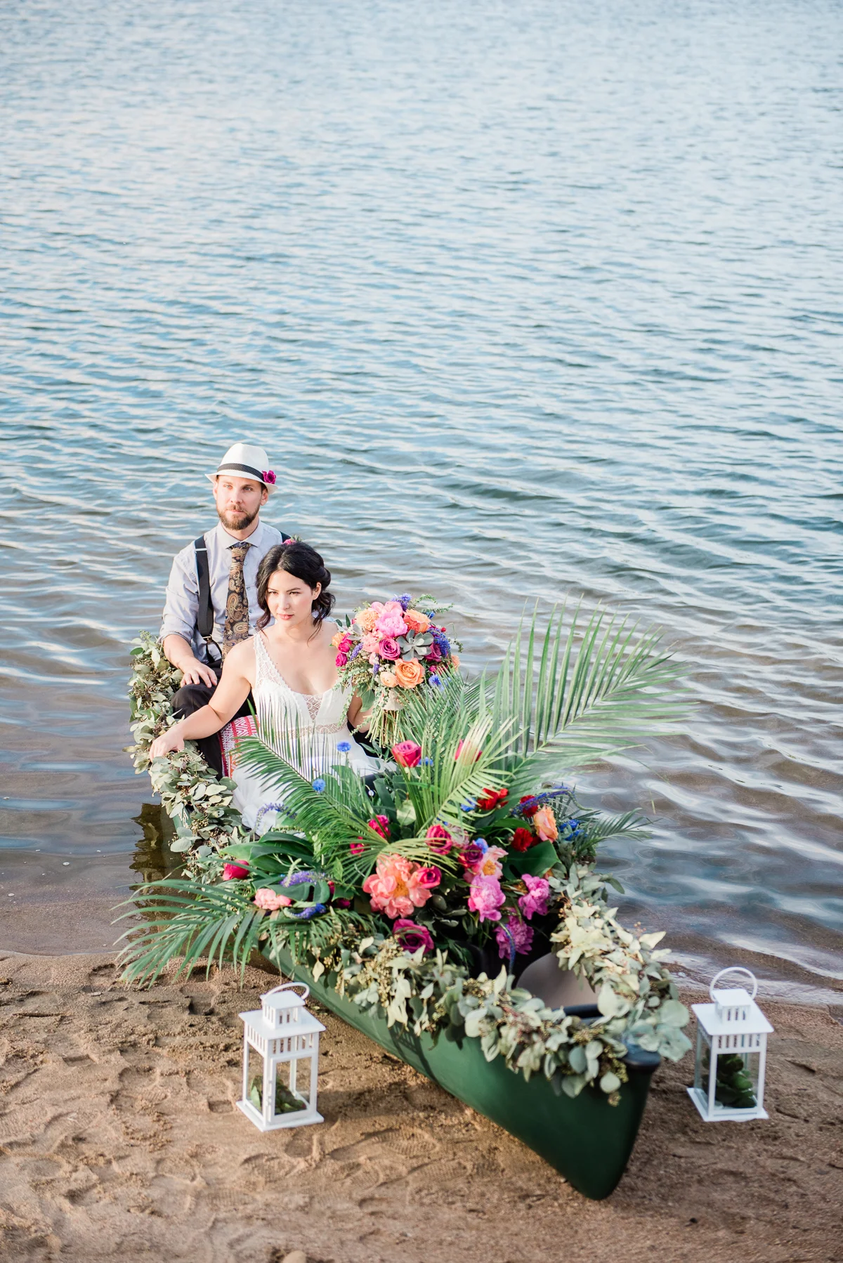 Colorado Boho Beach Elopement