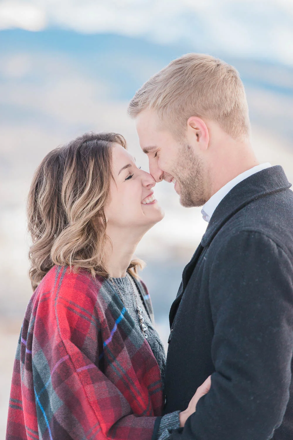 Telluride Snow Adventure Engagement Photography