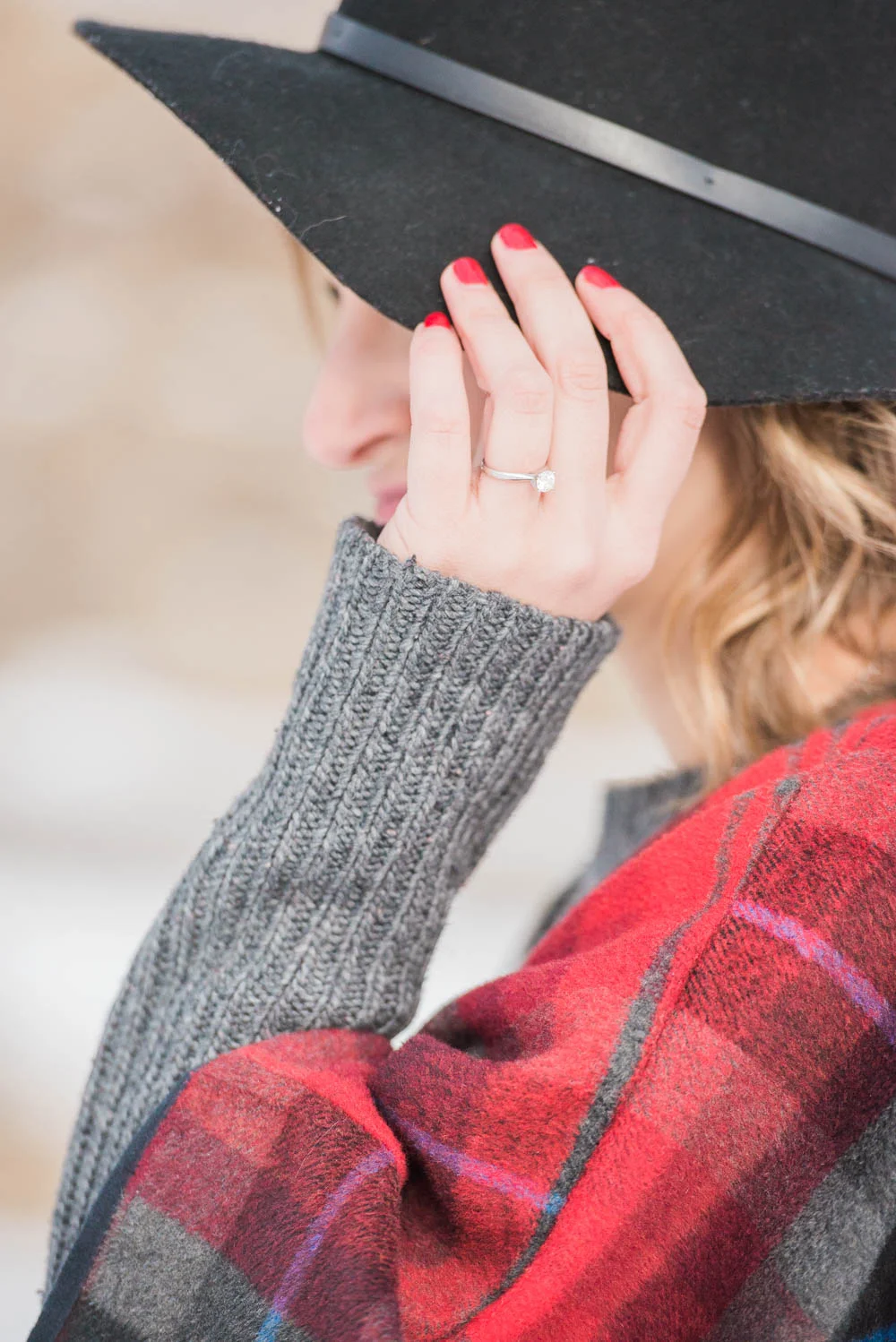 Telluride Snow Adventure Engagement Photography