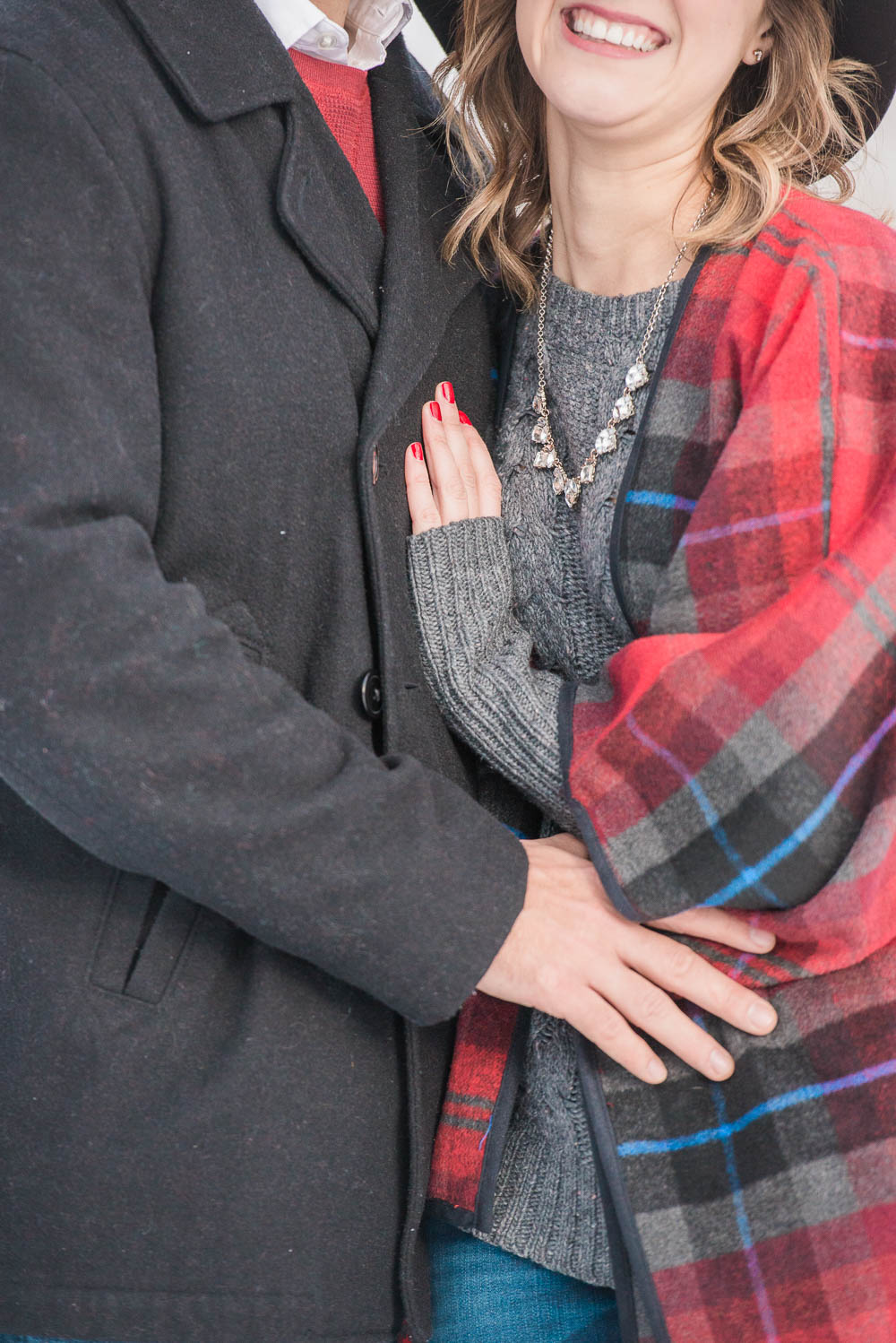 Telluride Snow Adventure Engagement Photography