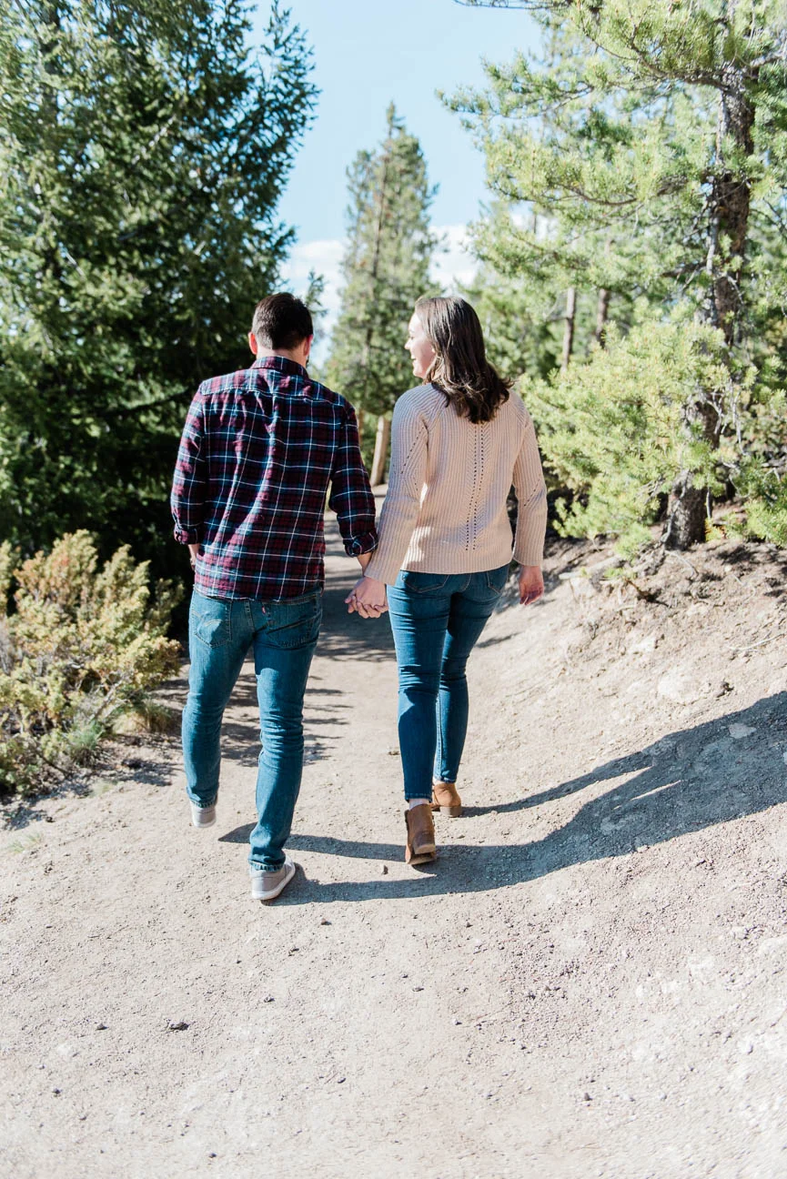 Colorado Hiking Engagement Session