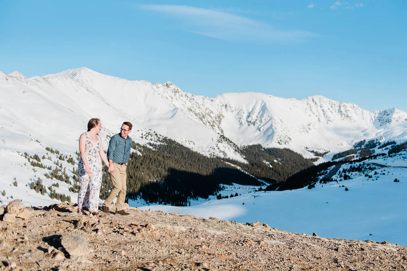 Colorado Adventure Hiking Engagement
