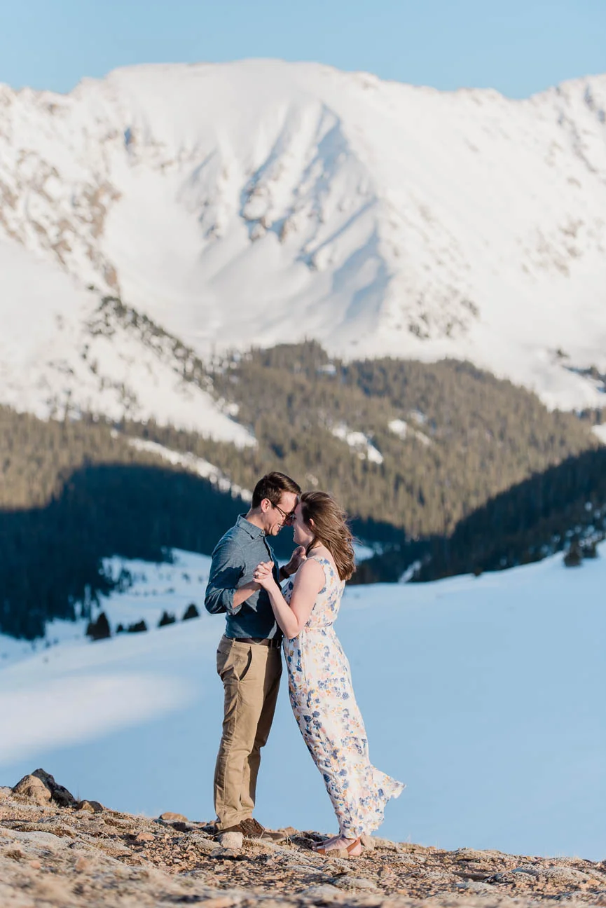 Colorado Adventure Hiking Engagement