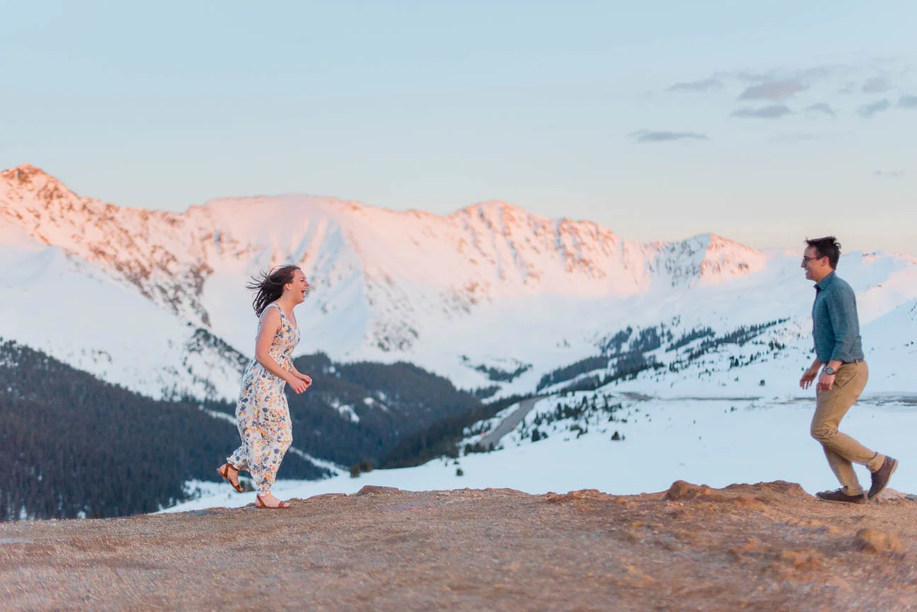 Colorado Adventure Hiking Engagement