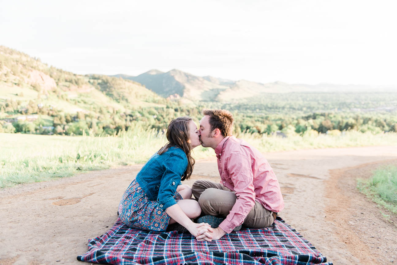 Chautauqua Park Adventure Engagement Session