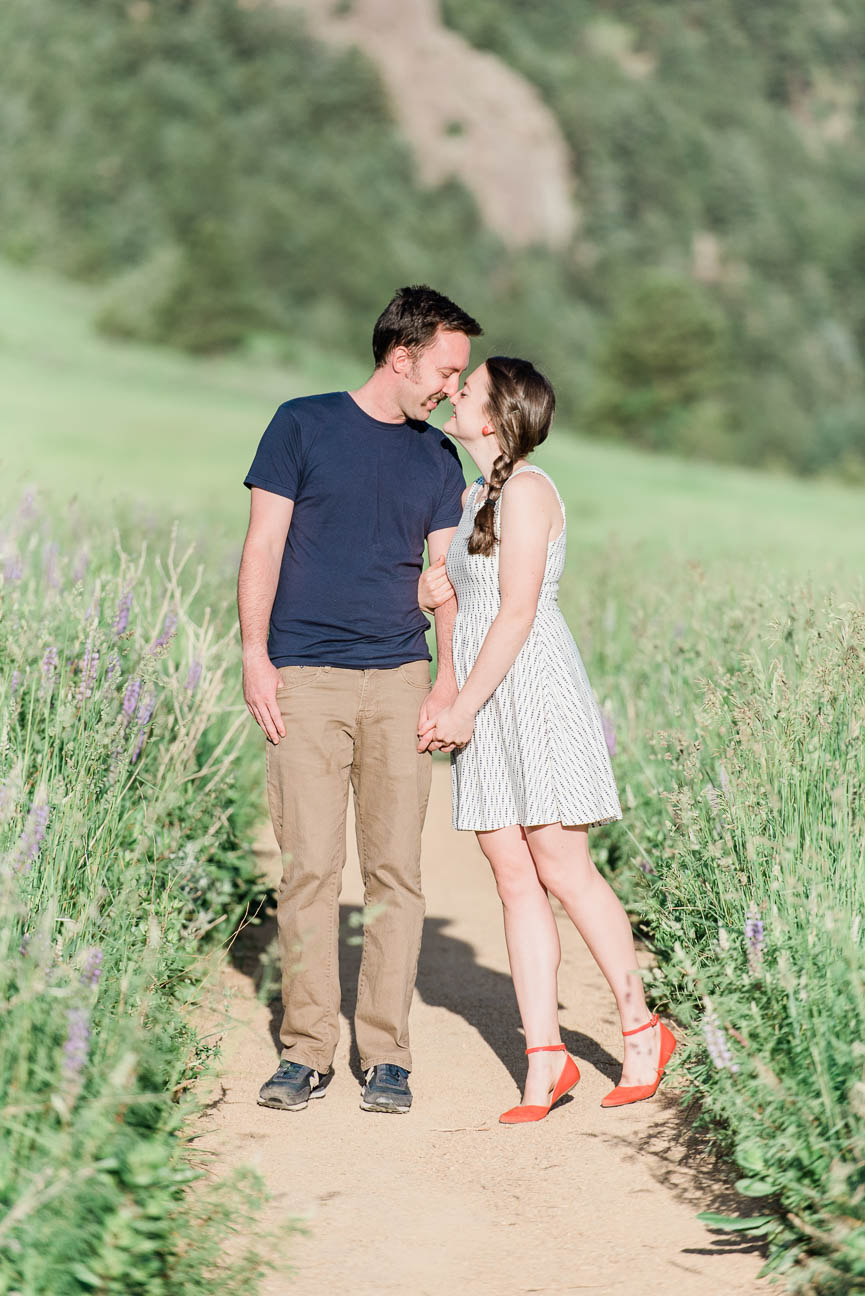 Chautauqua Park Adventure Engagement Session