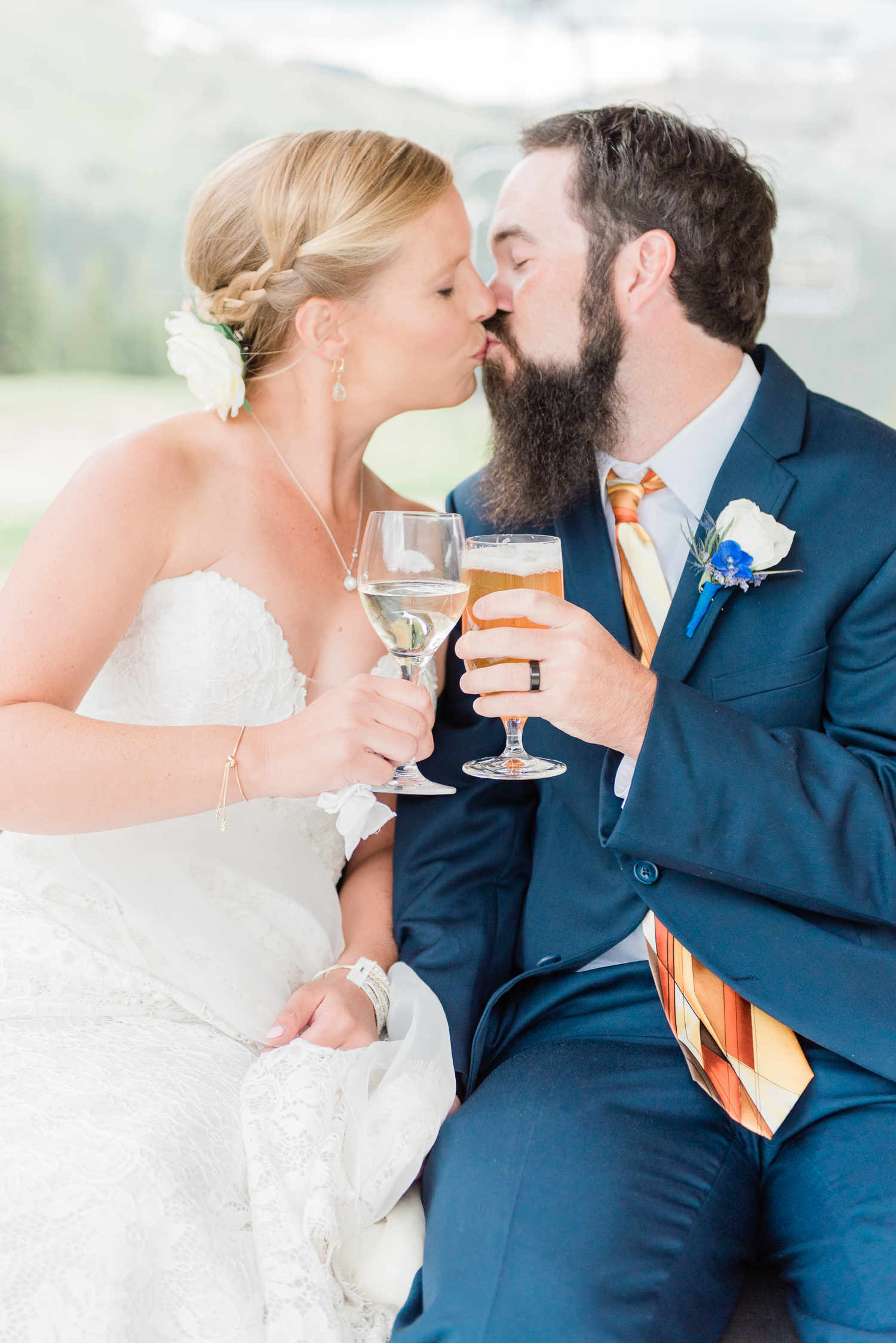 Arapahoe Basin Wedding at Black Mountain Lodge, Colorado - Ashleigh Miller Wedding Photography