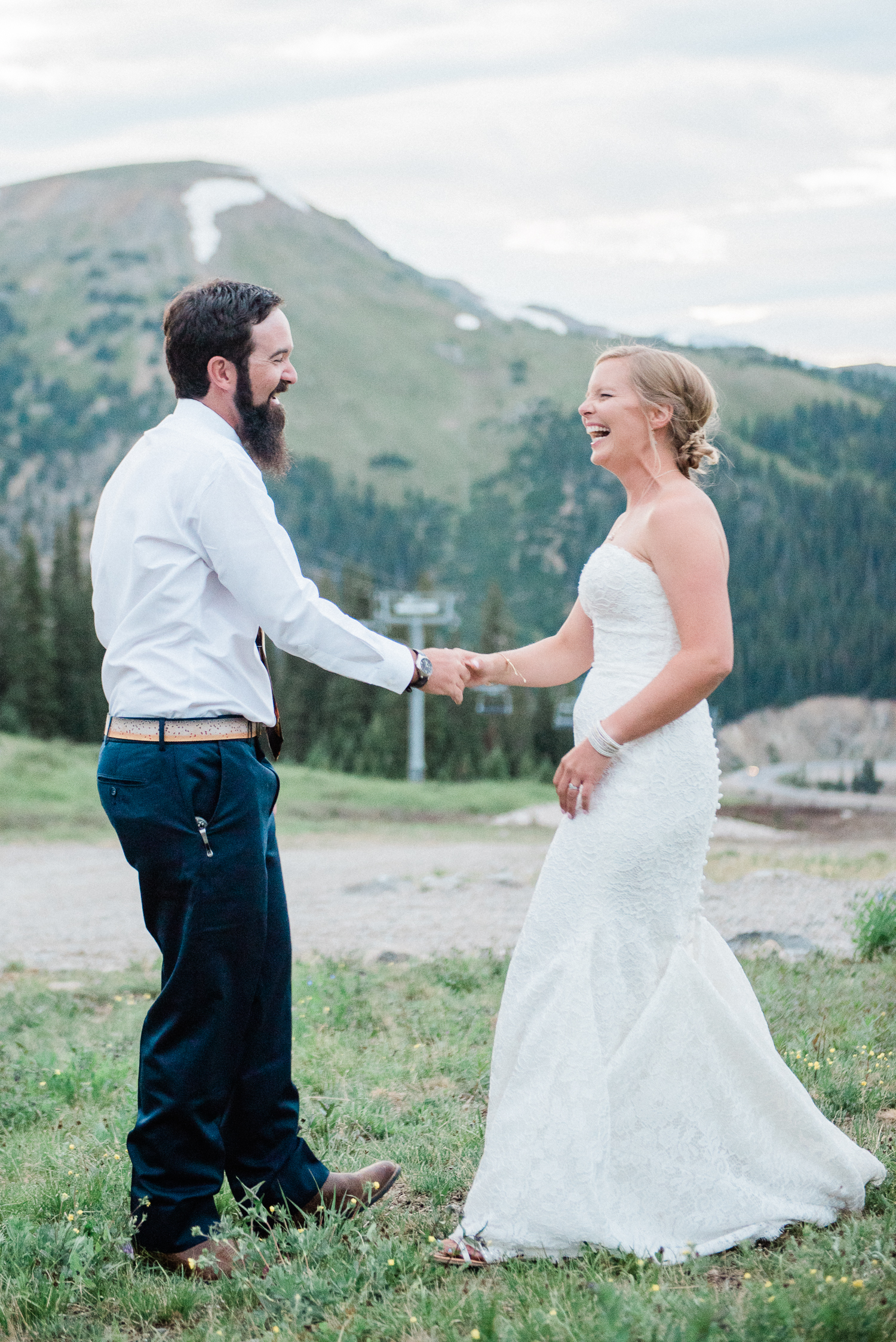 Arapahoe Basin Wedding at Black Mountain Lodge, Colorado - Ashleigh Miller Wedding Photography