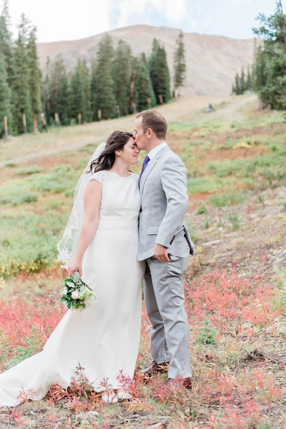 Fall Wedding Photography at Arapahoe Basin Ski Area