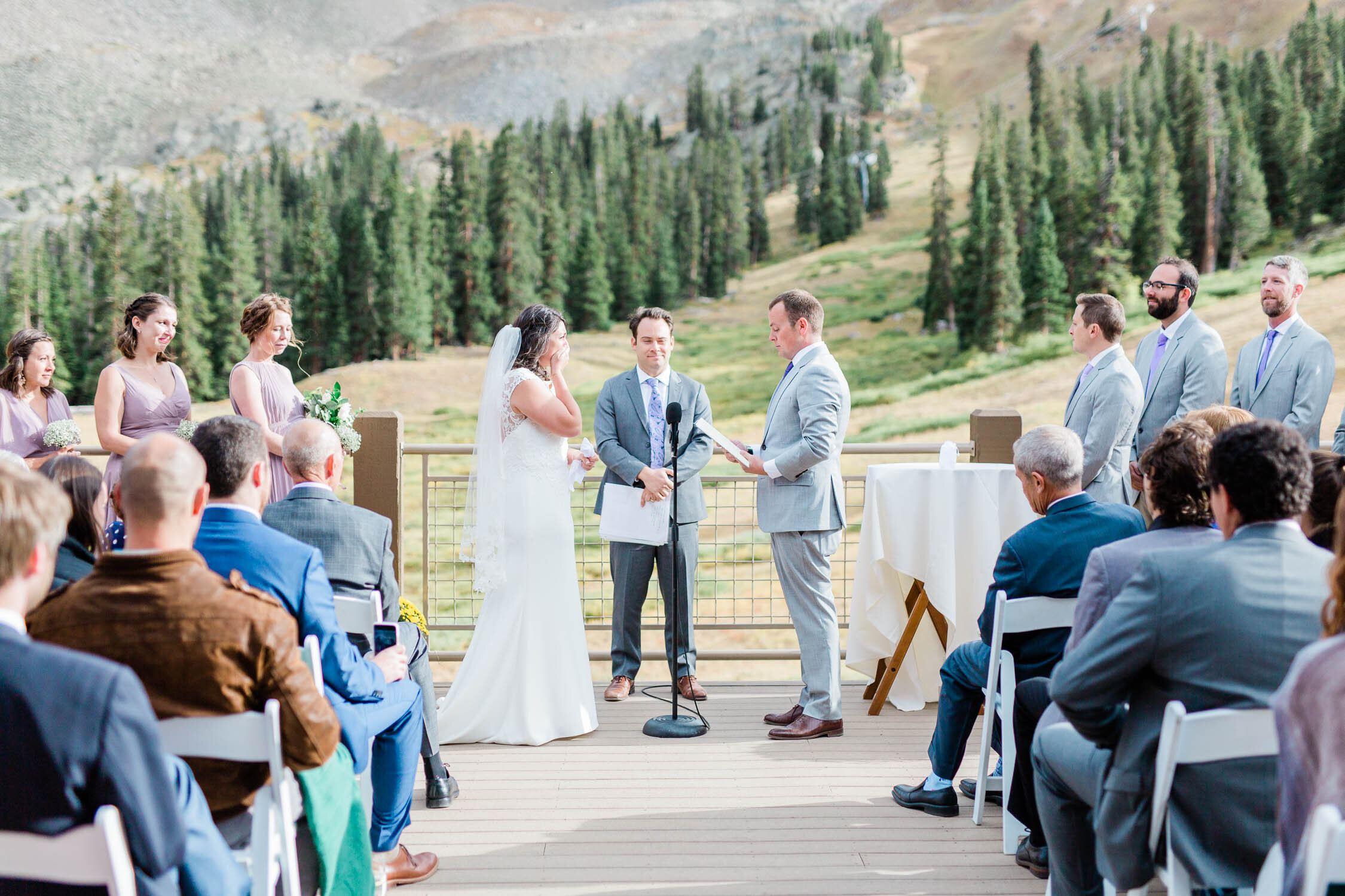 Fall Wedding Photography at Arapahoe Basin Ski Area