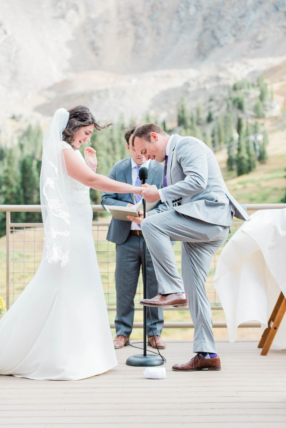 Fall Wedding Photography at Arapahoe Basin Ski Area