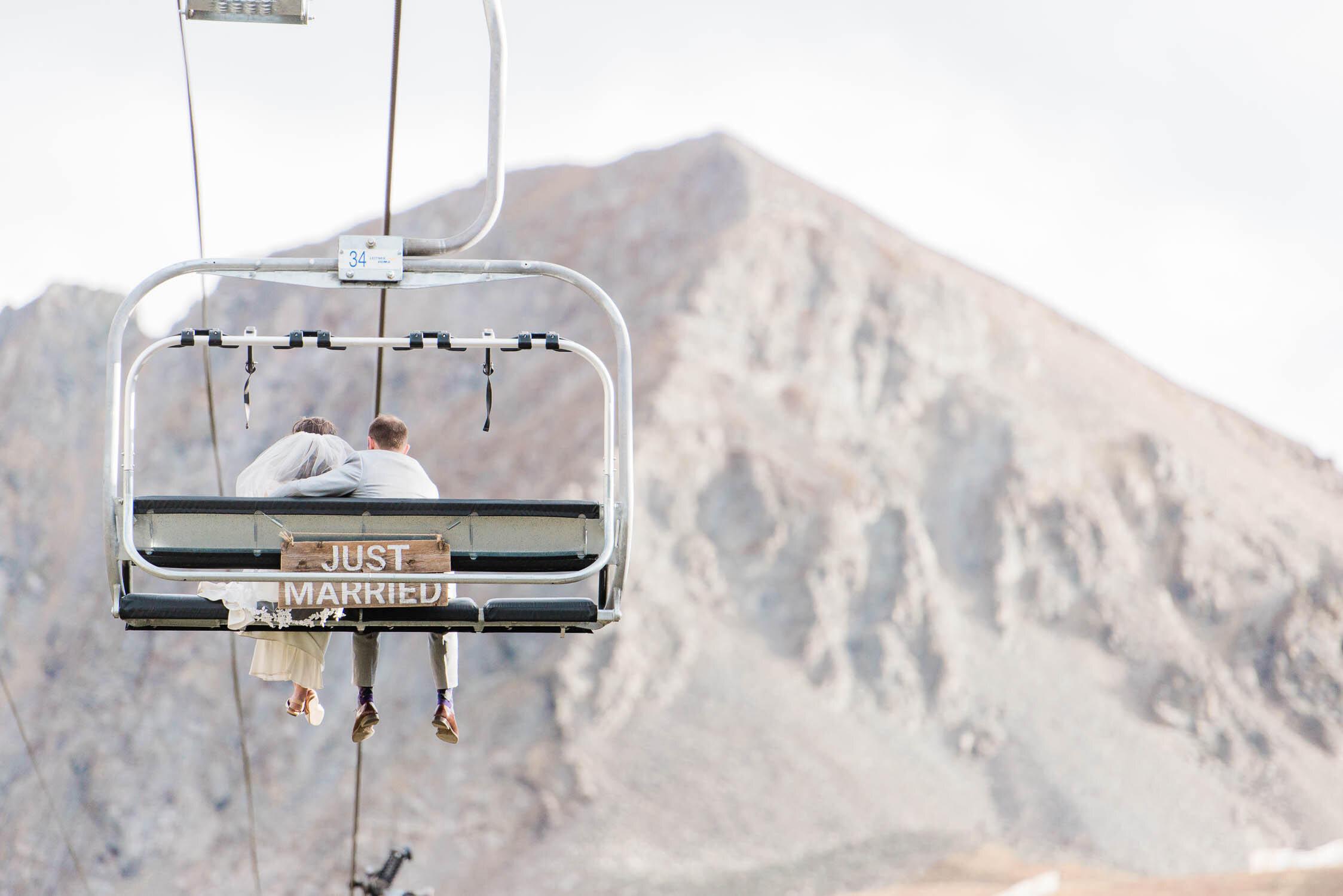 Fall Wedding Photography at Arapahoe Basin Ski Area
