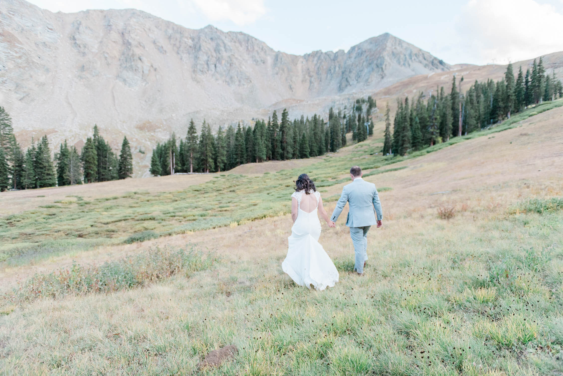 Fall Wedding Photography at Arapahoe Basin Ski Area