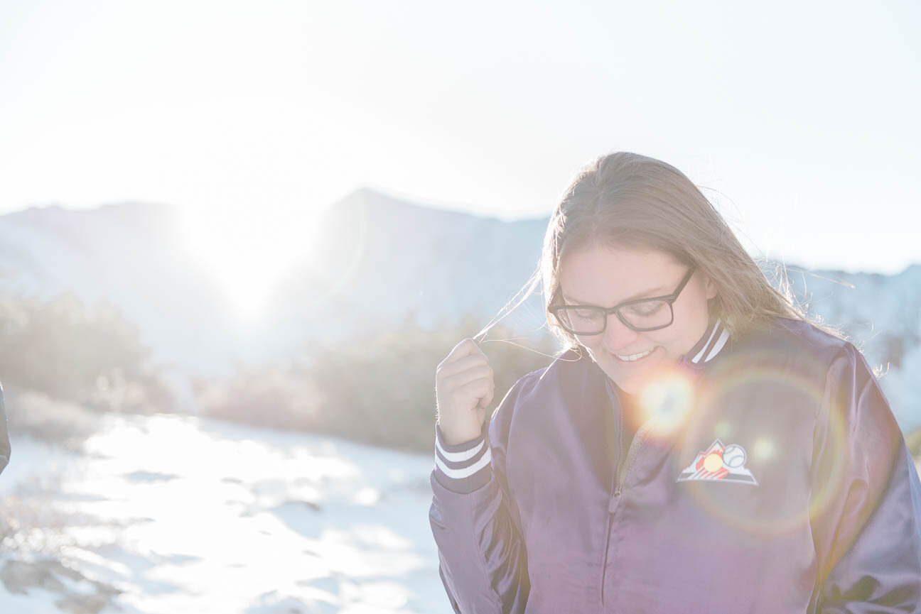 Adventure Engagement Photography Session Loveland Pass Colorado