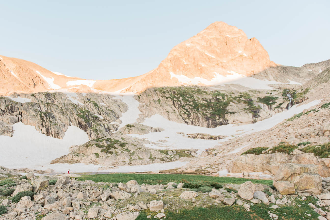 Indian Peaks Wilderness Mountain Adventure Engagement Photography Session