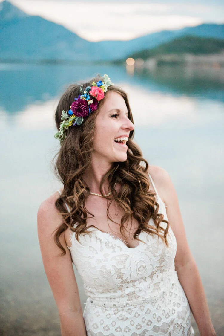 Intimate Colorado Mountain Ute Peak Wedding Photography