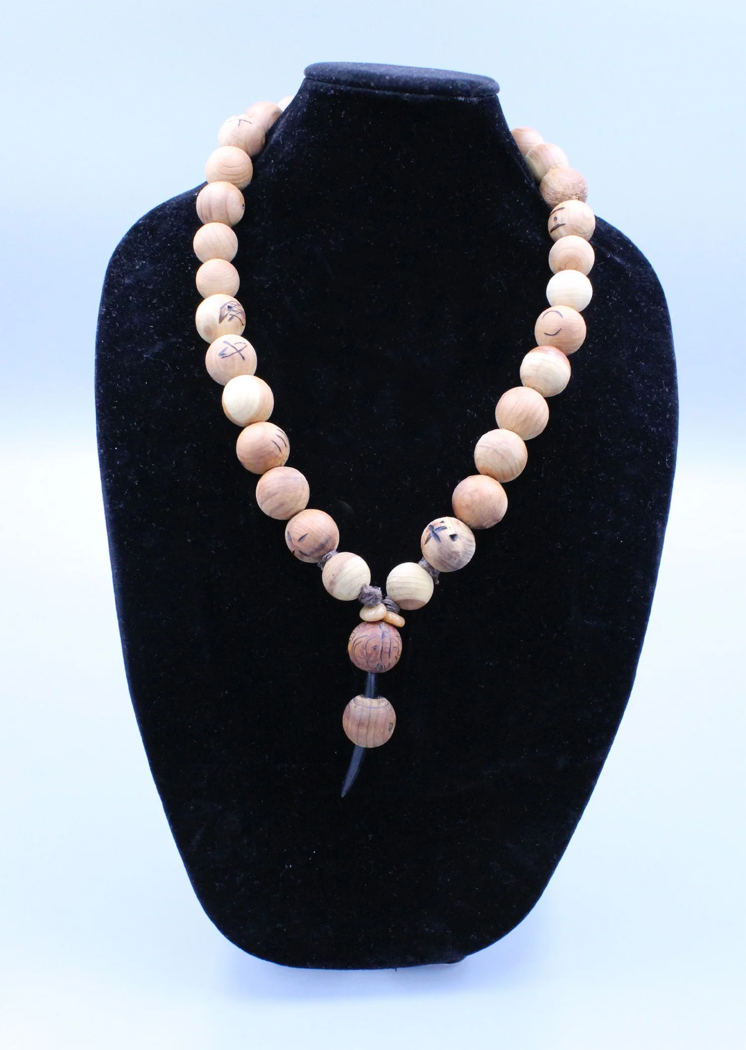 Wood Beaded Necklace