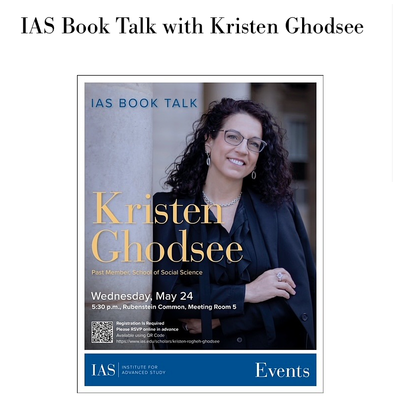 Institute for Advanced Study with Joan Wallach Scott