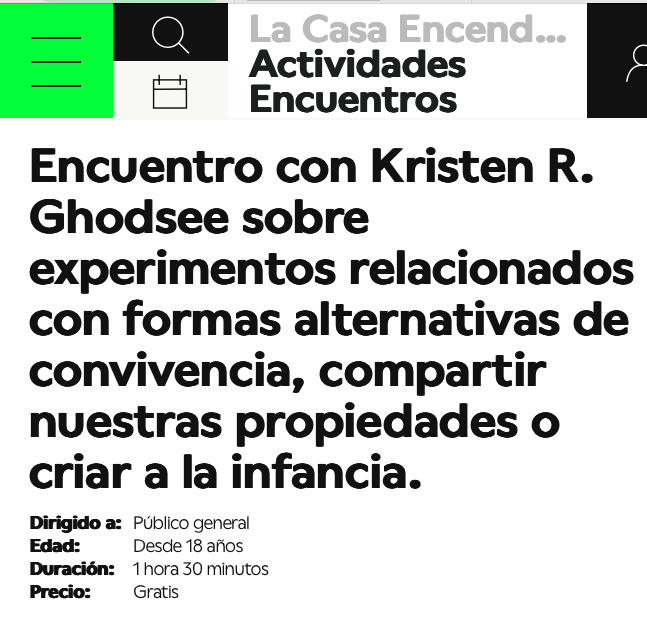 Utopías cotidianas. Revoluciones domésticas y vida en comunidad