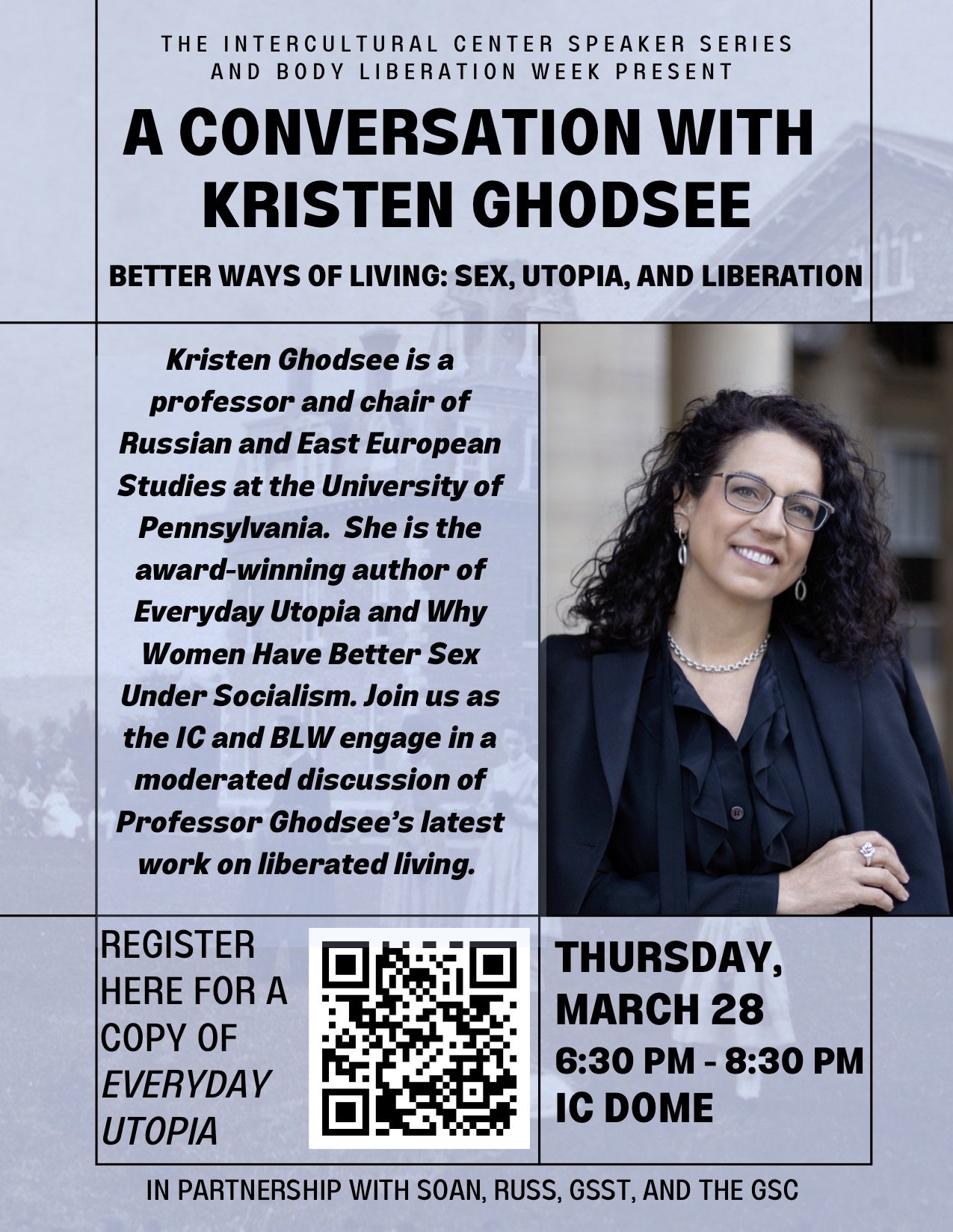 Better Ways Of Living: Sex, Utopia, and Liberation – A conversation with Kristen Ghodsee