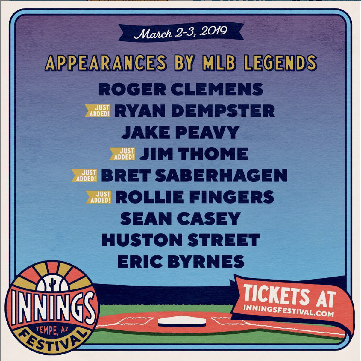 "Off The Mound" with Ryan Dempster @ Innings Festival