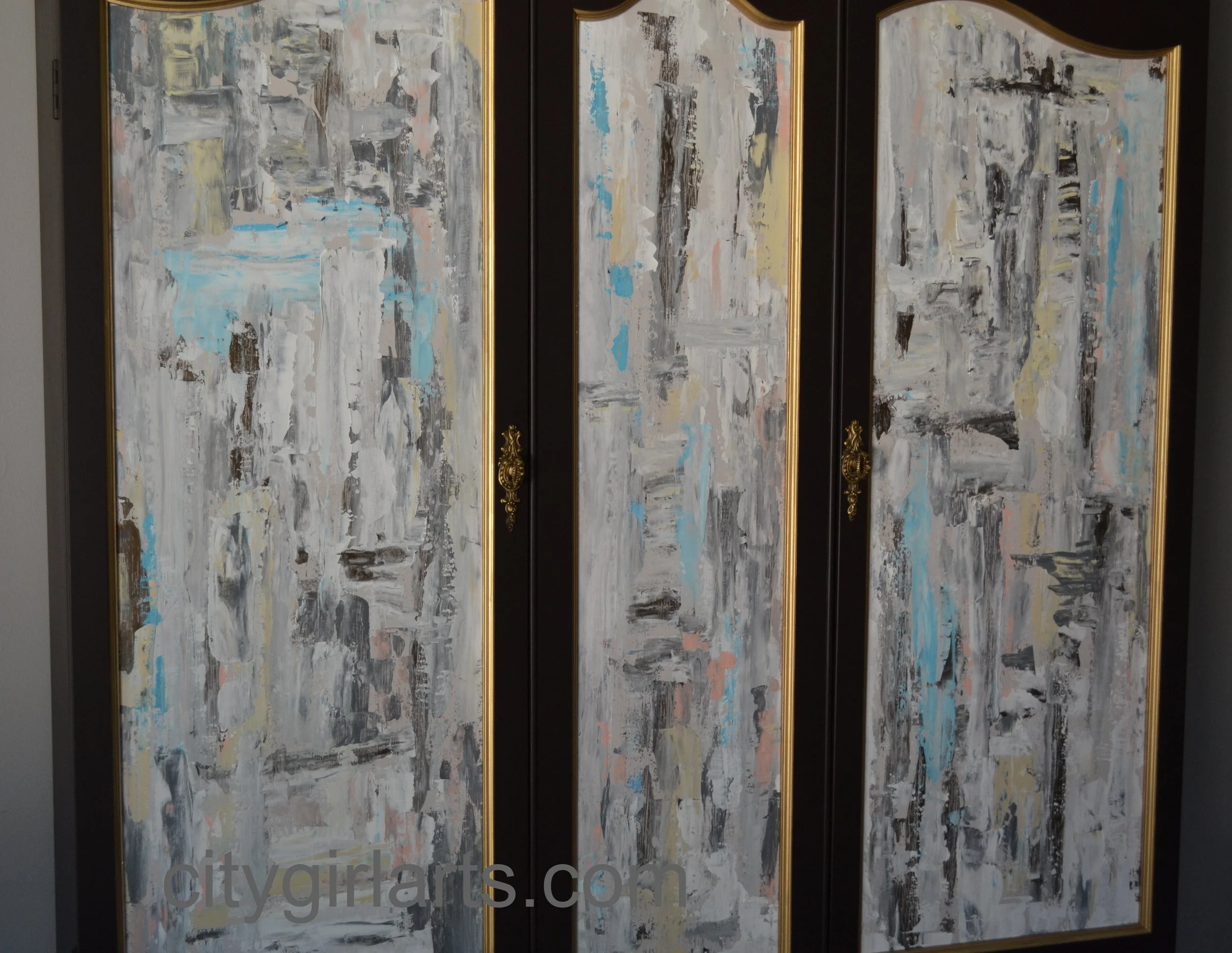 Art, Furniture and Chocolate: A Vintage French Cabinet Becomes a Delicious Decorative Statement