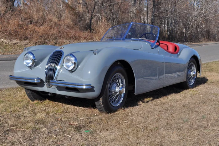 Miniature Prämeta Jaguar XK120 – Échelle 1:43 – Allemagne – Vintage – Occasion