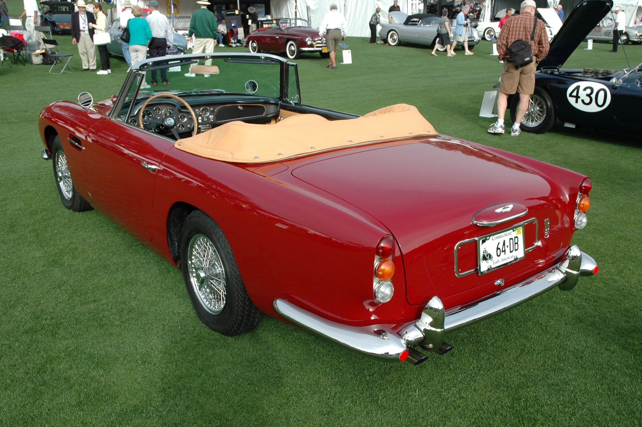 Henry’s Aston ready for a good look indeed