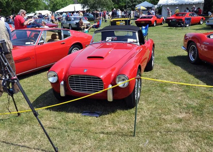 Susan Wilder’s Siata 208S with engine just out of ARI’s engine shops