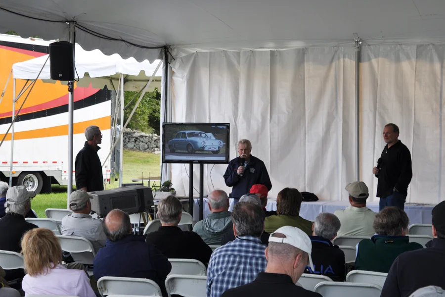 Seminar in process: “Just Drive It To The Show.” Many did!