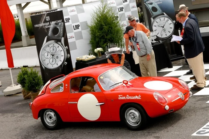 Mahlon Craft’s raced AND shown Abarth takes the Power To Spare & Grace To Boot trophy.