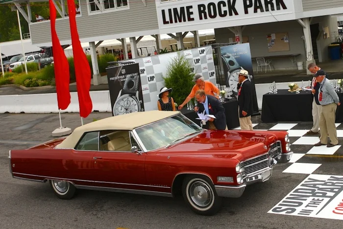 The O’Connell’s superb 66 Eldorado Biarritz took the win in With Top When Needed at its first post restoration Concours showing.
