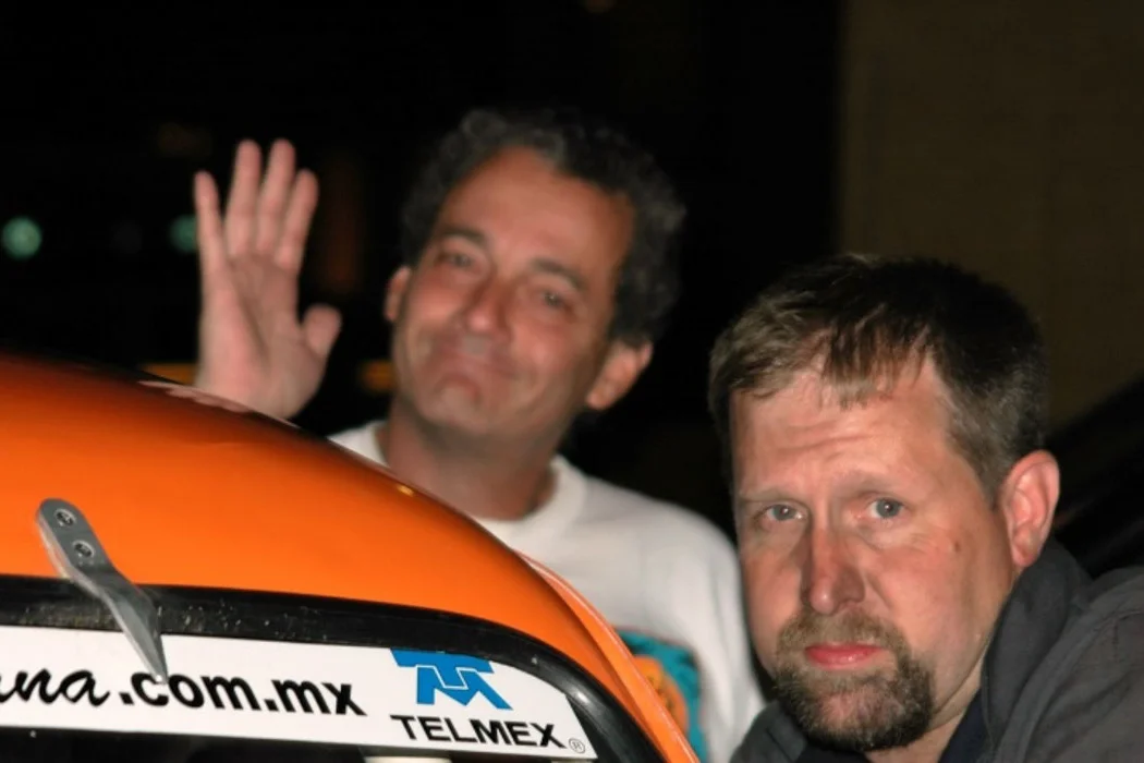 It was a long night as Tim’s face shows