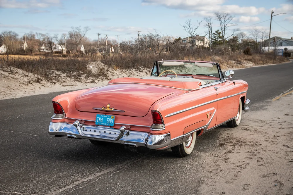 Lincoln Capri Convertible 1955 - Corail - 1/43 GLM - Résine - Collection