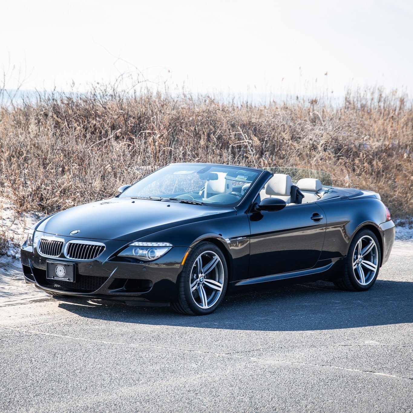 Ending tomorrow on Bring a Trailer: 

2,500-Mile 2008 BMW M6 Convertible!

This 2008 BMW M6 convertible was acquired new by the current owner in Connecticut and now has 2,500 miles. The car is powered by a 5.0-liter V10 paired with a seven-speed SMG 