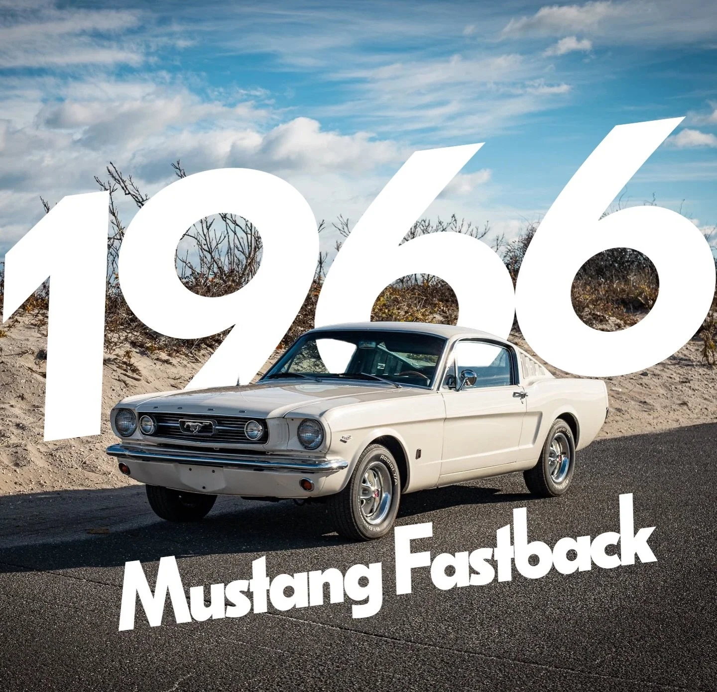 New inventory just landed.
1966 Ford Mustang Fastback in Wimbledon White 

One of just 27k fastbacks produced for the model year, powered by a 225hp V8 and tastefully upgraded for modern drivability.

Available now.
#FordMustang #MustangFastback #Cla