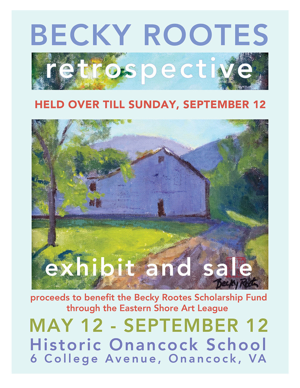 Becky Rootes Retrospective