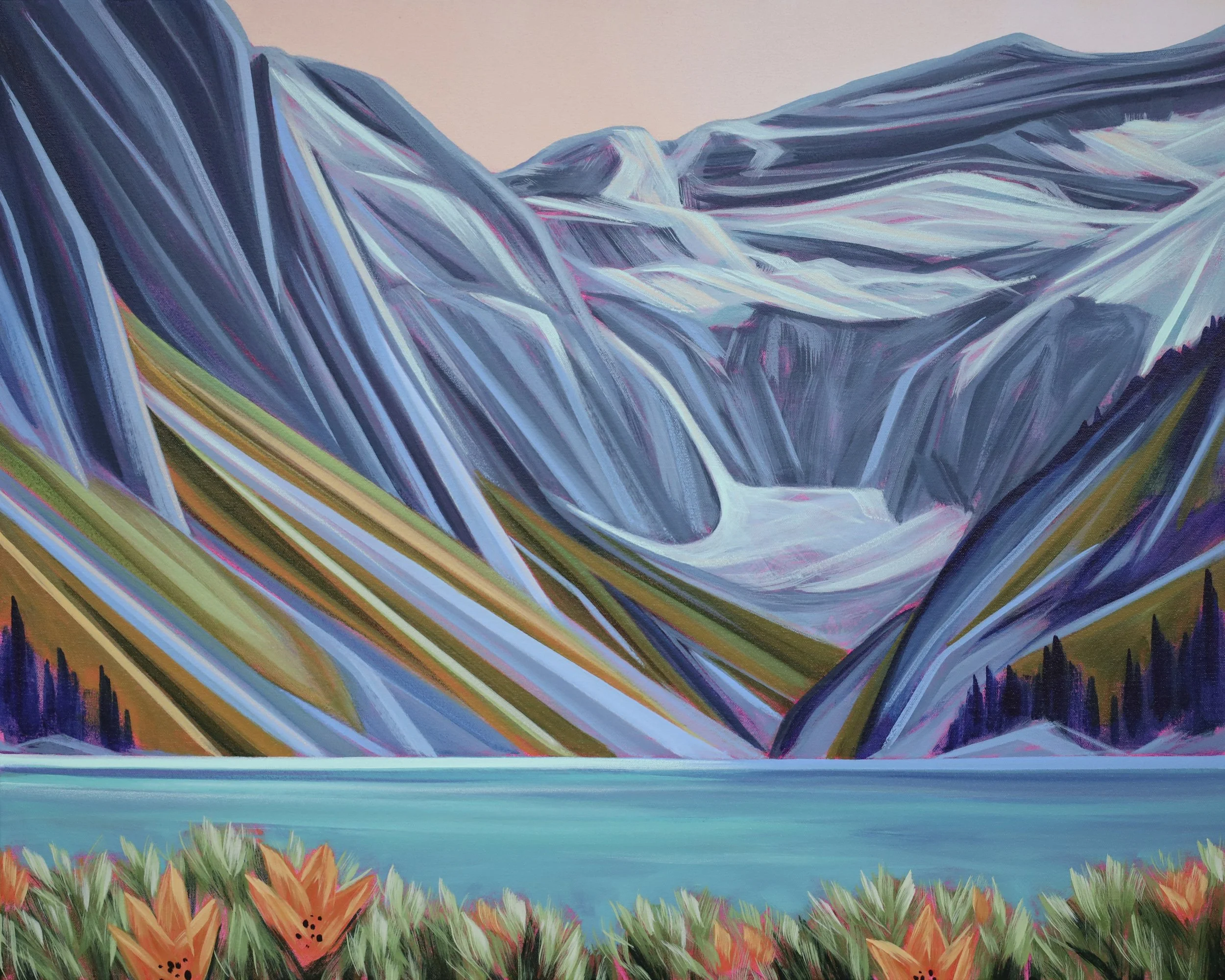 Lilies of Louise Print