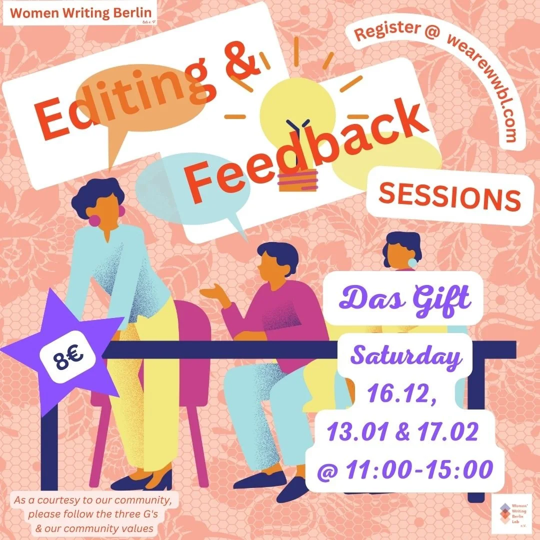 Editing &amp; Feedback Writing Workshop