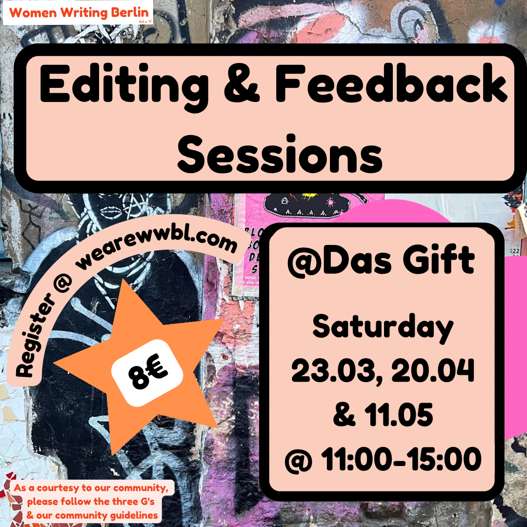 Editing &amp; Feedback Writing Workshop