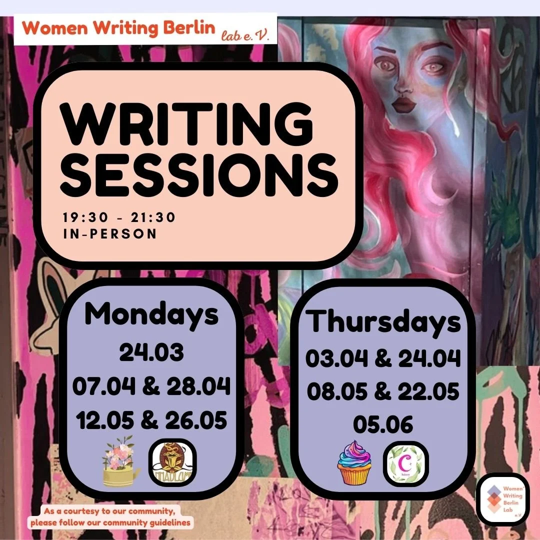 Writing Lab Sessions @Cafe Anne Blume