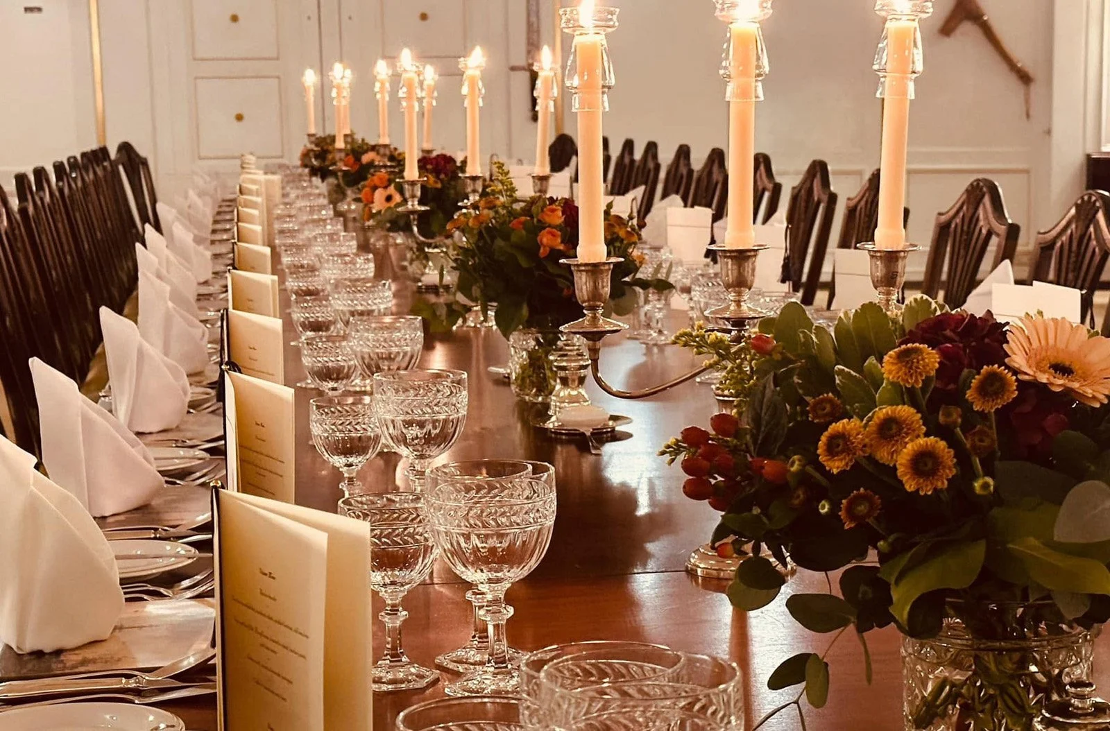 Private dinner aboard the The Royal Yacht Britannia