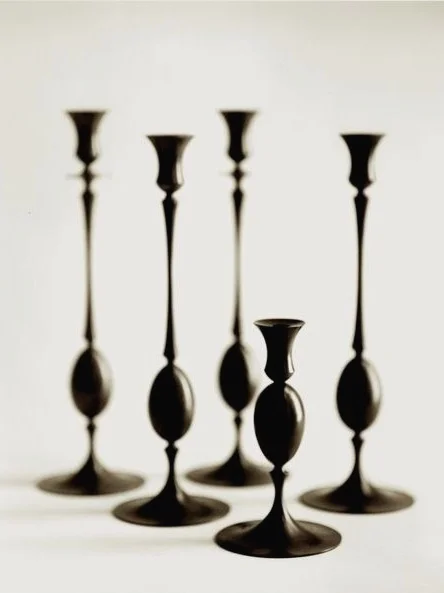 TED MUEHLING - BIEDERMEIER CANDLESTICKS