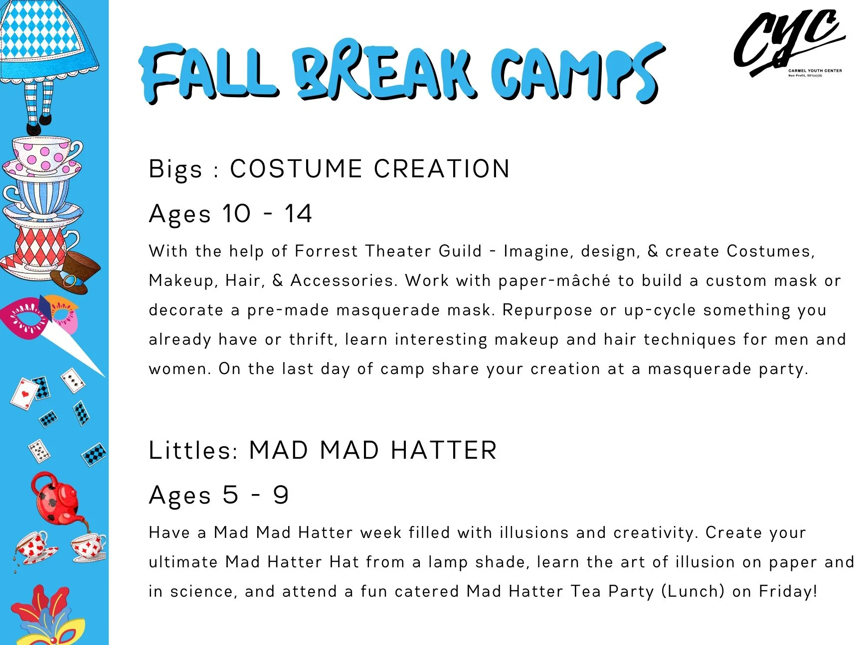 Fall Break Camps