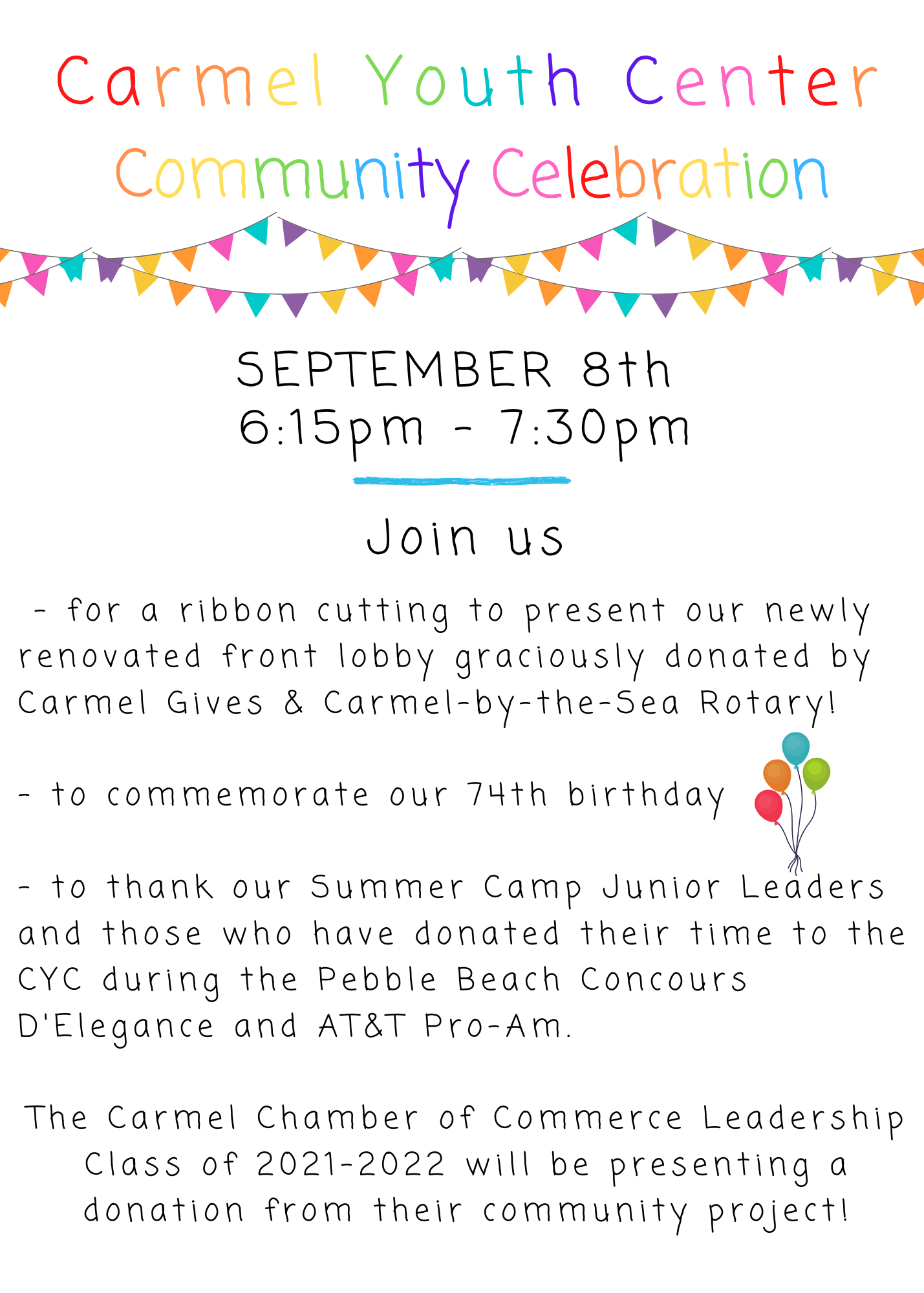 CYC Community Celebration