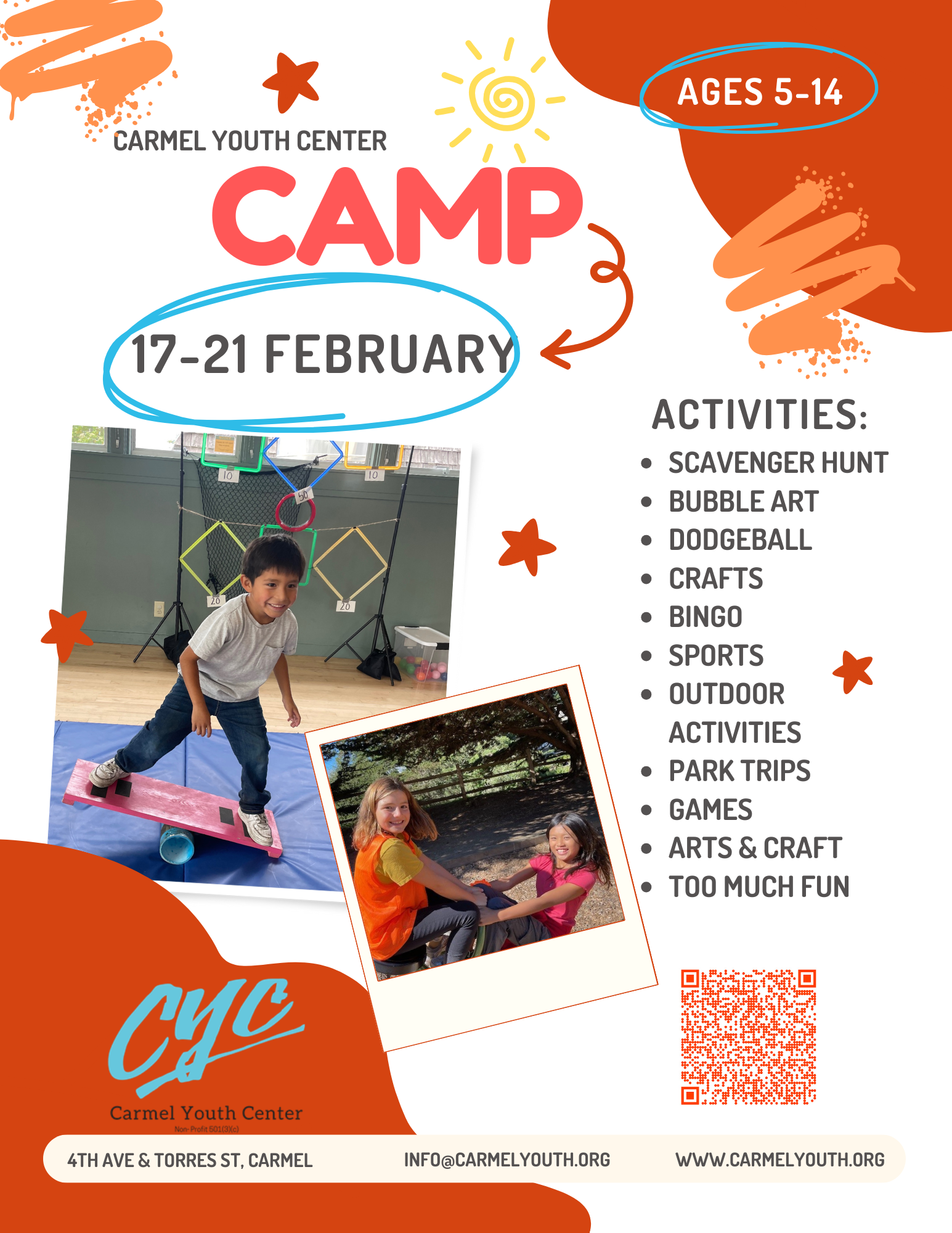 FUN FEBRUARY BREAK CAMP