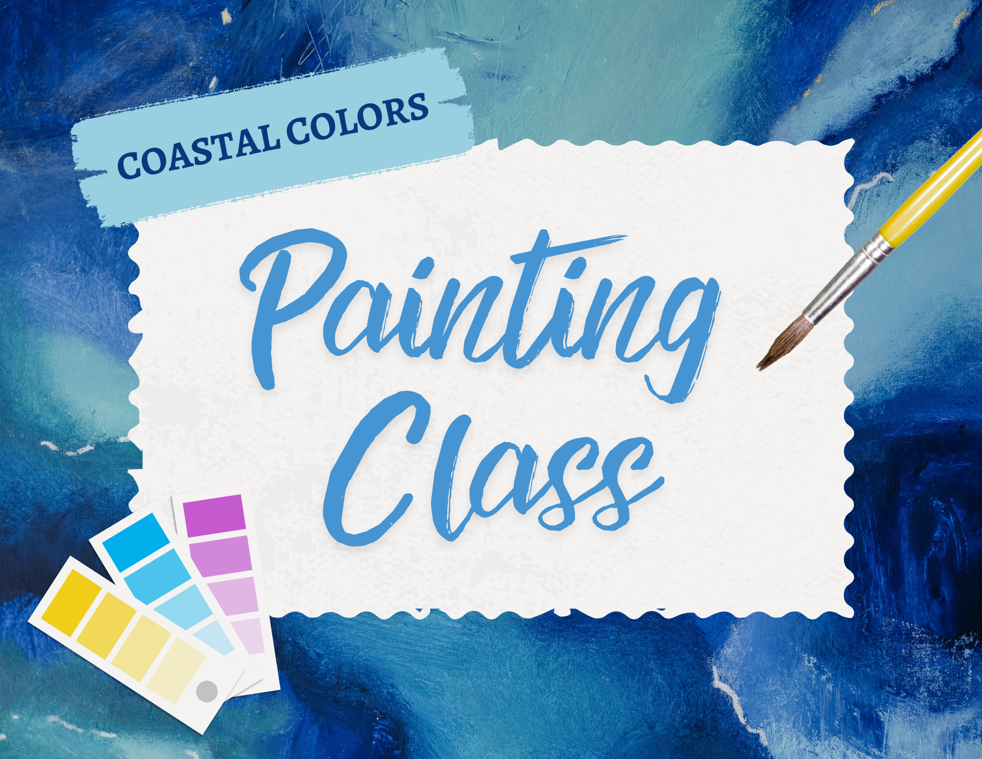 Coastal Colors Painting Class